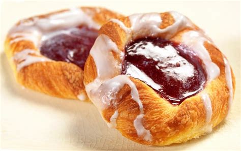 Fresh Cherry Homemade Danish Pastry - Prepared Food Photos, Inc.