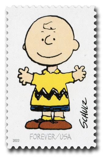 5726a 2022 First Class Forever Stamp Charles Schulz Charlie Brown