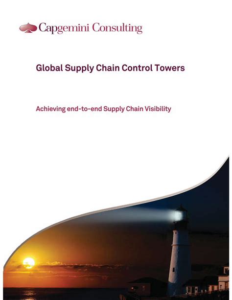 Pdf Global Supply Chain Control Towers€¦ · The Black Box Of