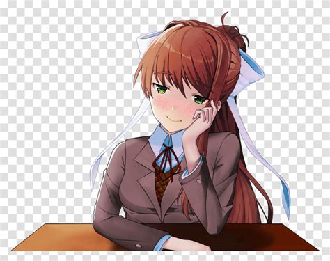 Blushunder Monika After Story Nude Sprite Manga Comics Book Person Transparent Png Pngset