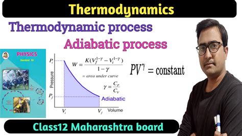 Adiabatic Process Class Physics Thermodynamics Maharashtra Board