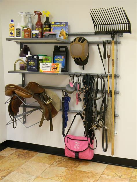 Great Tack Storage Idea Horse Tack Rooms Barn Storage Tack Room