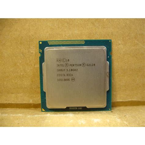 Intel Pentium G2120 3.10GHz SR0UF 2コア 3M 5GT/s 55W LGA1155 中古 インテル ...