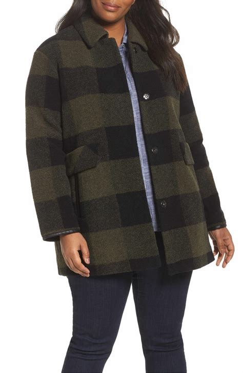 Pendleton Paul Bunyan Plaid Wool Blend Barn Coat Nordstrom