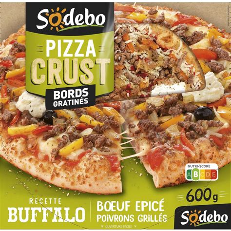 Sodebo Pizza Crust Buffalo B Uf Vbf Epic Poivrons Grill S Partager