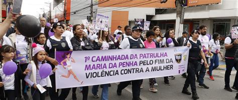 Caminhada Da Patrulha Maria Da Penha Encerra Agosto Lil S Di Rio De