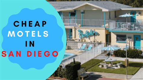 10 Best Cheap Motels in San Diego With Monthly Rates