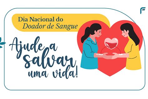 De Novembro Dia Nacional Do Doador De Sangue