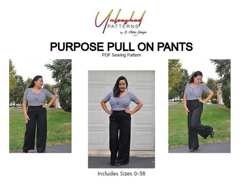 purpose pull  pants pattern natures fabrics