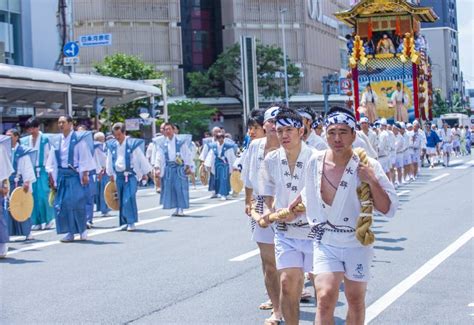 Gion Matsuri In Kyoto Japan Redactionele Foto Image Of Optocht Stad