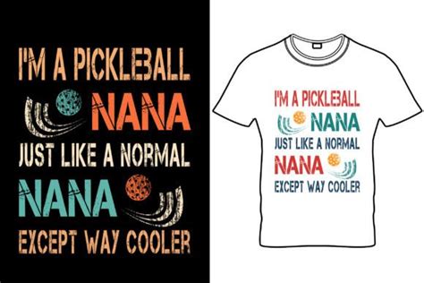 Pickleball T Shirt Pickleball Nana Graphic By Tee Shop Lover