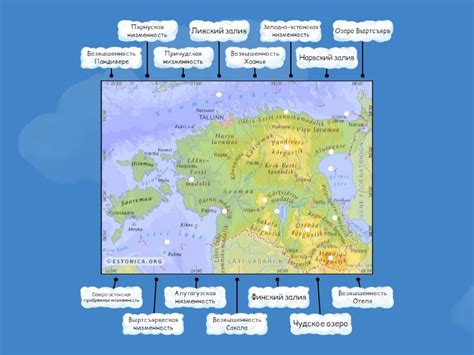 Eesti Füüsiline Kaart Labelled Diagram