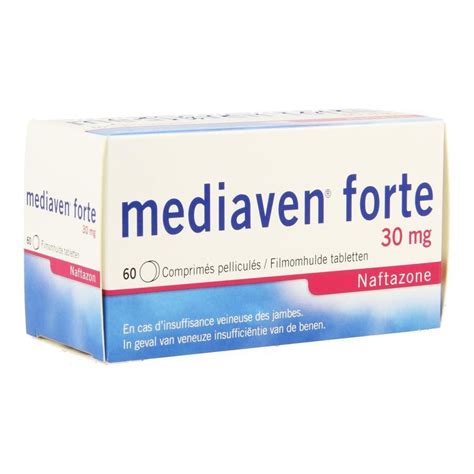 Acheter Mediaven forte 30mg Comprimés 60 pièces Maintenant pour 39