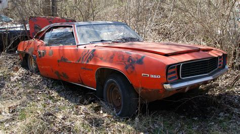 Muscle Car Spotting In A Michigan Junkyard Automobile Magazine