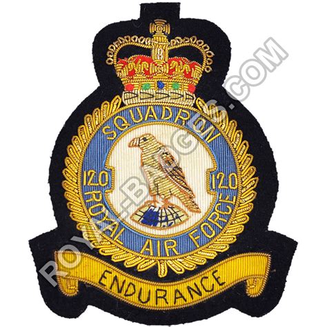 120 Squadron Royal Air Force Badge Royal Badges Llc The Hand Made Badges Comapny