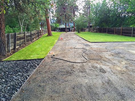 SOD Installation - Irrigation Installation - Edging Installation - Gravel Driveway - Gravel ...