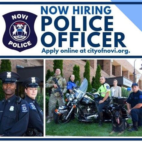 Join the Novi Police Department! | Novi, Police officer, Police