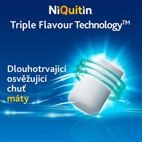 NiQuitin Freshmint 4mg 100 léčivých žvýkaček skladem BENU cz