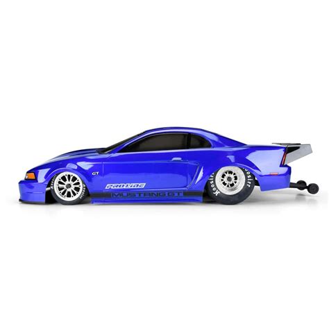 Pro Line 110 1999 Ford Mustang Drag Car Clear Body Rc Car Action