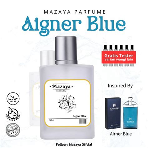 Jual Mazaya Parfum Aigner Blue Tahan Lama Shopee Indonesia