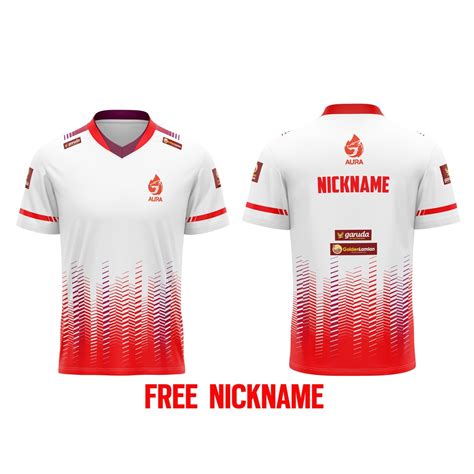 Jual Jersey Gaming Aura Esport Custom Free Nickname Shopee Indonesia