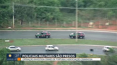 Policiais militares são presos em operação DF1 G1