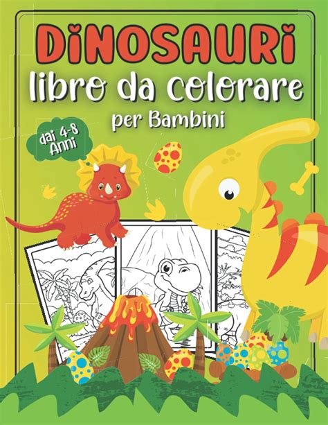 Buy Dinosauri Libro Da Colorare Dinosauri Fantastici Libro Da Colorare