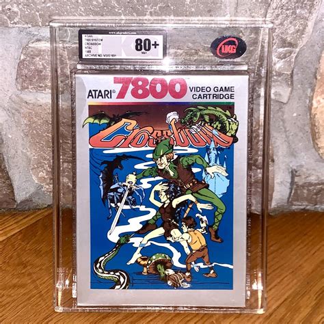 New Atari 7800 Crossbow Factory Sealed Ukg 80 Graded 1988 Video Game