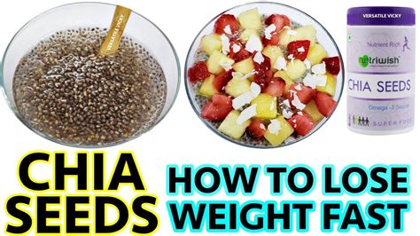 Chia Seeds For Weight Loss Chia Seeds Benefits And Side Effects Youtube