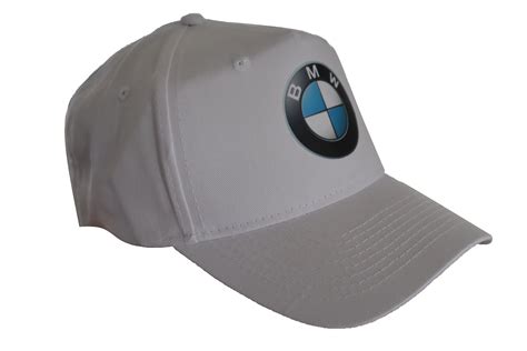 Bmw Cap Hat White Adjustable Size With Printed Logo Etsy