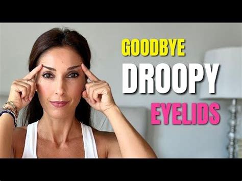 How to Lift Droopy Eyelids | Facial Exercises | Face yoga facial ...