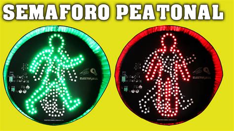 Como HACER un SEMAFORO PEATONAL con animación CAMINANTE