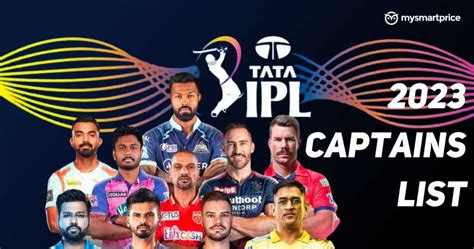 Ipl 2023 Captains List 2008 23 Check Full List Of Ipl Captains For