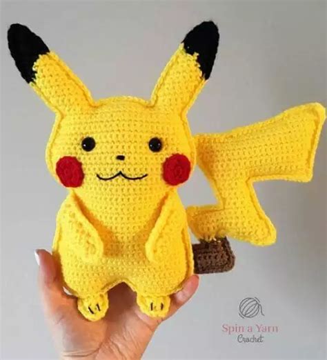 Pikachu Amigurumi » Weave Crochet