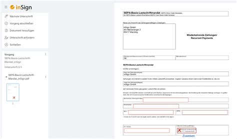 Sepa Mandat Elektronisch Erteilen Signieren Insign Blog