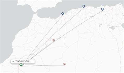 Direct Non Stop Flights From Tindouf To Adrar Schedules