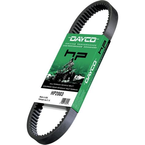 Dayco Hp Outdoor Activity Drive Belt Fortnine Canada