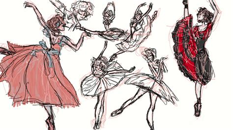 Ballet poses study by SpiralStaircasesEatU on DeviantArt