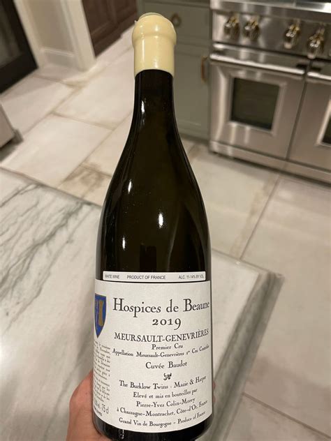 2018 Hospices de Beaune Meursault 1er Cru Les Genevrières Cuvée Baudot