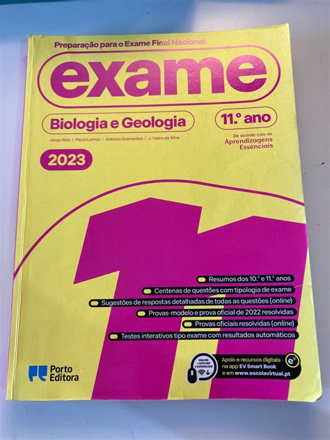 Preparação para o Exame Final Nacional Biologia e Geologia 11 ano