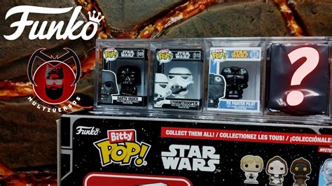 Unboxing Y Revisi N Funko Bitty Pop Star Wars Darth Vader Stormtrooper