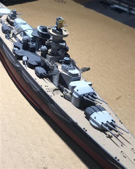 1 700 Scharnhorst Late 1943 From Flyhawk R Modelmakers