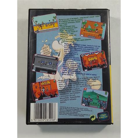 Trader Games NORMY S BEACH BABE O RAMA SEGA MEGADRIVE PAL EURO