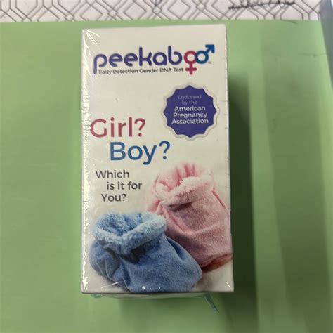 Peekaboo Early Detection Gender Dna Test Cheap Af Retail