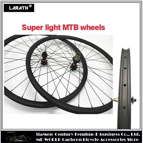 Super Light Mtb 29er 27 5er 650B Wheels Carbon Mtb Wheelset 27mm 28mm