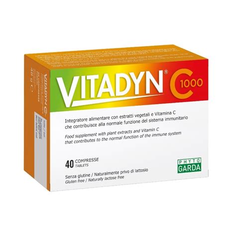 Vitadyn C 1000 Vitamina C Per Difese Immunitarie 40 Compresse TuttoFarma