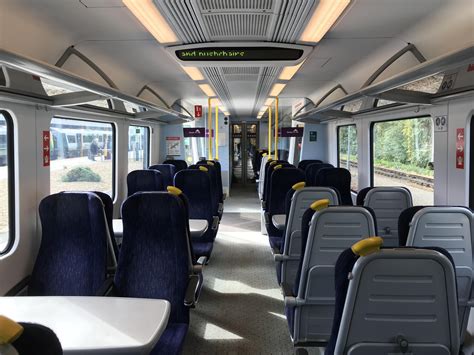 Now That’s What First Class On Uk Commuter Rail Should Be First Class And Standard Class