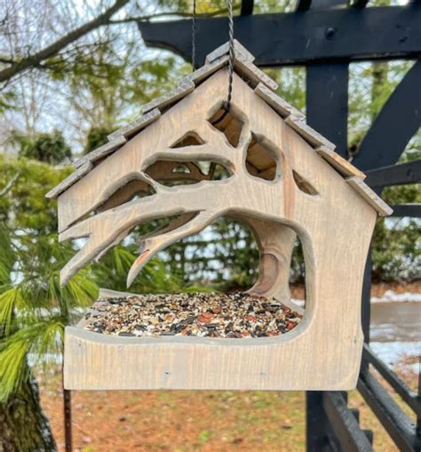 Bird Feeder For Small Birds Free Woodworking Plan