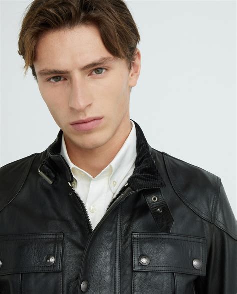 Cazadora De Hombre Tipo Motero Belstaff El Corte Ingl S