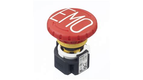 Xa1e Bv404rh Emo Idec Emergency Stop Switch 4nc Ip65 Soldering Xa